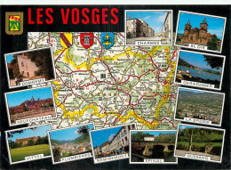 88 LES VOSGES CARTE GEOGRAPHIQUE DEPARTEMENT - Altri & Non Classificati