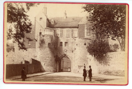 PHOTO Cabinet BOULOGNE SUR MER 62 La Porte Cayole ( Année 1882 Environs  ) - Oud (voor 1900)