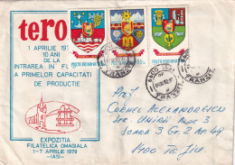 A24775 - Primele Capacitati De Productie, Cover Romania 1979 - Lettres & Documents