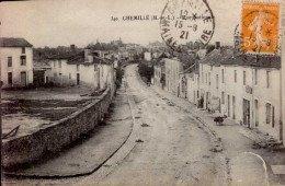 CHEMILLE   ( MAINE ET LOIRE )   RUE NATIONALE - Chemille