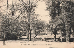 FRANCE - Epinay Sur Seine - Square De La Mairie - Carte Postale Ancienne - Andere & Zonder Classificatie