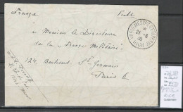 Maroc - Lettre Poste Militaire- RICH -1930 - Briefe U. Dokumente