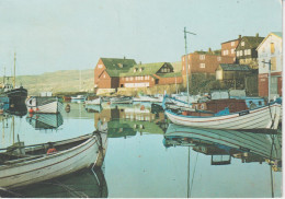 TINGANES (Faroe Islands - Iles Feroe) Daybrake Over Tinganes In 1973 - Isole Faroer