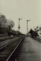 Photo "La Vie Du Rail-S.N.C.F."- Train En Gare à Identifier - Treinen