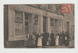 CPA - 55 - SAINT-MIHIEL (Meuse) - CAFE L'ETOILE BLEUE RESTAURANT - Voy 1906 - Saint Mihiel