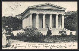 AK Wien, K. K. Volksgarten, Theseus-Tempel  - Sonstige & Ohne Zuordnung