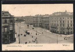 AK Wien, Haus Der Kaufmannschaft Am Schwarzenberg-Platz  - Altri & Non Classificati