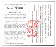 DP Fernand Faignart ° Frasnes-lez-Buissenal 1883 † St-Saveur 1963 Moulart Risselin Delfosse Wailmacq Demaret Grenez - Devotion Images