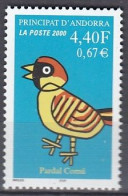 ANDORRA French 554,unused - Sonstige & Ohne Zuordnung