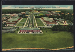 AK Camp Lejeune, NC, Administration Building, Second Marine Division, Marine Base  - Autres & Non Classés