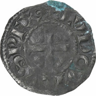 France, Louis VIII-IX, Denier Tournois, 1223-1244, Billon, TB+, Duplessy:187 - 1223-1226 Lodewijk VIII De Leeuw