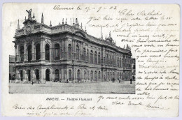 CPA CARTE POSTALE BELGIQUE ANVERS THEATRE FLAMAND 1903 - Other & Unclassified