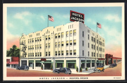 AK Medford, OR, View Of Hotel Jackson  - Altri & Non Classificati