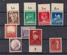 1938 YT 607 -X- 1941- YT 692/695,696,728/729,734 X - Nuovi