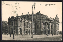 AK Wien, K. K. Hofburgtheater  - Autres & Non Classés