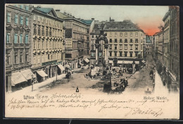 AK Wien, Hoher Markt Mit Brunnentempel  - Autres & Non Classés