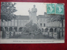 F23 - 32 - Marciac - Monument Aux Morts De La Commune - Inauguré Le 26 Juin 1921 - Other & Unclassified