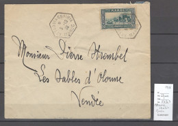 Maroc - Cachet Hexagonal De ATTAOUIA CHABIA - 1936 - Brieven En Documenten