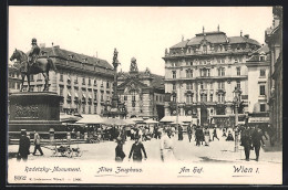 AK Wien, Am Hof, Altes Zeughaus, Radetzky-Monument  - Sonstige & Ohne Zuordnung