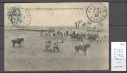 Maroc - Cachet Pointillé De AZEMOUR - 1903 - Brieven En Documenten