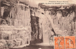 FRANCE - Frontière Franco-Suisse - Le Saut Du Doubs Gelé - Carte Postale Ancienne - Sonstige & Ohne Zuordnung