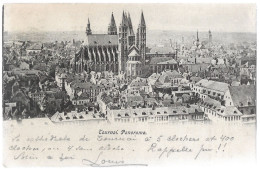 CPA CARTE POSTALE BELGIQUE TOURNAI PANORAMA 1905 - Autres & Non Classés