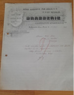 N°83 Ancienne Facture Brasserie Amandinoise Orchies - 1900 – 1949