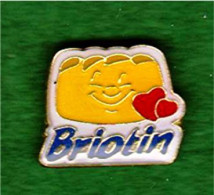 PIN'S ÉPOXY " BRIOTIN BRIOCHE COEUR "_DP61 - Alimentation