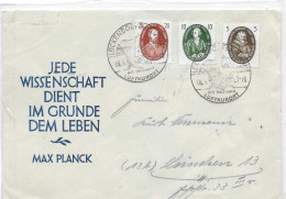 Postzegels > Europa > Duitsland > Oost-Duitsland > 1948-1959 > Brief Met No. 574-576 (18189) - Storia Postale