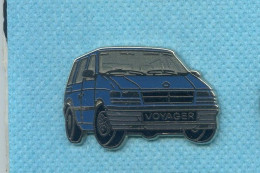 Superbe Pins Auto Voiture Chrysler Voyager Zamac Ballard Z189 - Other & Unclassified