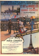 CHEMIN DE FER PARIS LONDRES GRANDS EXPRESSE  - Trains