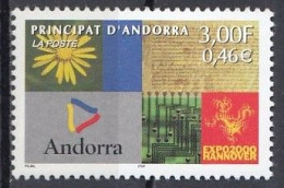 FRENCH ANDORRA 557,unused - Unclassified