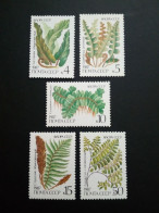 SOWJETUNION MI-NR. 5729-5733 POSTFRISCH(MINT) FARNE 1987 - Unused Stamps