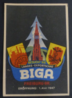 Freiburg BIGA 1947 Sonderstempel    #AK6370 - Freiburg I. Br.