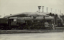 Luxembourg - Locomotives Au Dépôt - Cliché Jacques H. Renaud, 1957 - Eisenbahnen