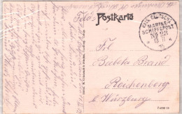 Germany Marine OSTFRIESLAND Pc 1915.Nov13. Jutland War In 1916. - Cartes Postales