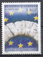 FRENCH ANDORRA 558,unused - EU-Organe