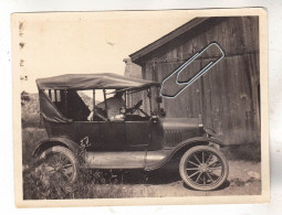 PHOTO AUTO AUTOMOBILE VOITURE ANCIENNE FORD MODEL T - Cars