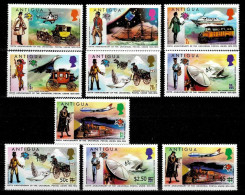 Antigua Year 1974/75 Anniversary Of The Universal Postal Union Stamps Set - Antigua Und Barbuda (1981-...)