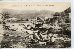 2B-CORSE  - CASTIRLA-Le Pont Du Diable Et Le Golo-Un Repas Champetre - Bastia