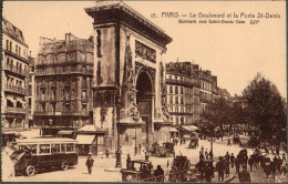 75 - PARIS - Le Boulevard Et La Porte Saint-Denis - Paris (10)