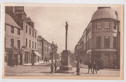 Cupar Fife Scotland St. Catherine Street And Cross Hat And Cap Warehouse - Fife