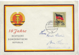 Postzegels > Europa > Duitsland > Oost-Duitsland > 1948-1959 > Brief Met No. 725 (18190) - Covers & Documents