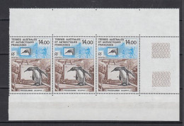 TAAF 1993 Programme Ecophy Strip Of 3v Mnh ** (60034A) - Unused Stamps