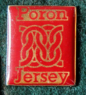 PIN'S ÉPOXY " PORON JERSEY " TISSAGE TISSUS _DP109 - Markennamen