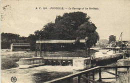 PONTOISE Le Barrage Et Les Perthuis RV - Pontoise