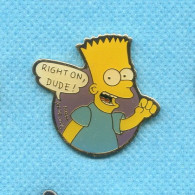 Rare Pins Simpson Bart Z211 - Comics