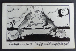Feldpost 1941 Füchse  #AK6372 - Humoristiques