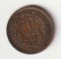 1 KRACJZAR  1868 KB HONGARIJE /170/ - Hongarije