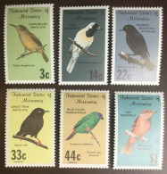 Micronesia 1988 Birds MNH - Sonstige & Ohne Zuordnung